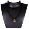 SHIVARATNA 5 Mukhi Nepali Rudraksha Guru Mani with 108+1 Beads of Five Mukhi Rudraksha Mala (Pure Silver Cap + Lab Certified) view 1