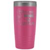 50th Birthday Trump Tumbler Let's Make Turning 50 Great Again 20 oz. Stainless Steel Engraved Insulated Hot Cold Cup Pink view 1
