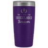 Outlander Tumbler Droughtlander Survivor 20 oz. Stainless Steel Engraved Insulated Hot Cold Cup Purple view 1