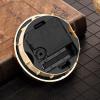 Hicarer 3-1/2 Inch (90 mm) Quartz Clock Fit-up/Insert with Arabic Numeral (Gold) view 2