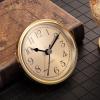 Hicarer 3-1/2 Inch (90 mm) Quartz Clock Fit-up/Insert with Arabic Numeral (Gold) view 3