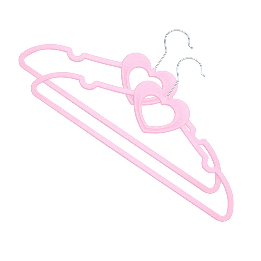 10pcs Cute Shape Plastic Hangers Versatile Non- Coat Rack for Clothes Storage for Home Organization and Everyday Use Style