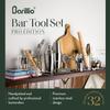 Barillio Bar Tool Set Pro Edition - Stainless-Steel Cocktail Shaker Set - Mixology Bartender Kit w/Boston Shaker, Drink Mixer & Muddler for Cocktails - Home Bar Accessories - 32-Pc Bar kit view 3