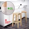 Qiwang 16 Legs Protective Floor mats, Silicone Leg Cap Protective Cover, Cover Furniture Legs to Prevent Scratches and Noise Without Leaving Traces (Gray Square 1.25 inch) view 3