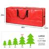 Sattiyrch Christmas Tree Storage Bag - Fits Up to 7.5 ft Holiday Xmas Disassembled Trees with Durable Reinforced Handles & Dual Zipper - Waterproof Material Protects from Dust,Moisture(Red) view 4