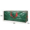 Sattiyrch Christmas Tree Storage Bag - Fits Up to 7.5 ft Holiday Xmas Disassembled Trees with Durable Reinforced Handles & Dual Zipper - Waterproof Material Protects from Dust,Moisture(Green) view 2