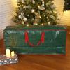 Sattiyrch Christmas Tree Storage Bag - Fits Up to 7.5 ft Holiday Xmas Disassembled Trees with Durable Reinforced Handles & Dual Zipper - Waterproof Material Protects from Dust,Moisture(Green) view 3
