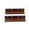 Bitray 2 PCS Bed Frame Post Double Hook Slot Bracket Hanging Piece Bed Hook Plates with Screws (5.9inch Length) view 3