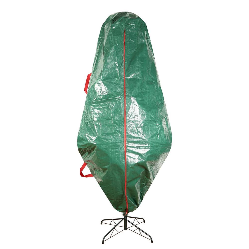 Sattiyrch Upright Christmas Tree Storage Bag Tear Proof Material for Extra Durability Holds up to 9 Foot Assembled Trees