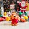Ogrmar Christmas Advent Calendar for Kids Holiday Countdown Calendar with 24 Pcs Micro Lovely Silicone Doll Key Ring Christmas Holiday Gift for Children view 3