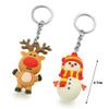 Ogrmar Christmas Advent Calendar for Kids Holiday Countdown Calendar with 24 Pcs Micro Lovely Silicone Doll Key Ring Christmas Holiday Gift for Children view 4