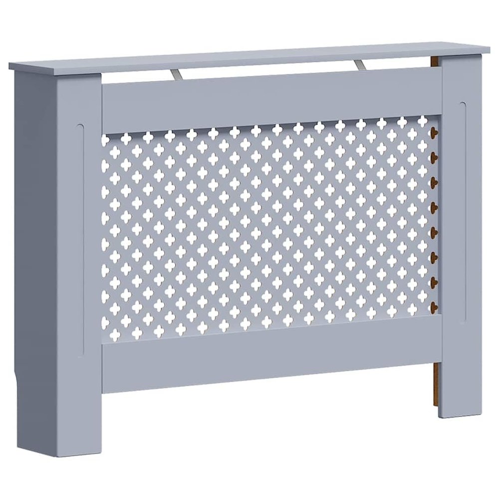 vidaXL Radiator Cover, Radiator Guard for Home Office, Heater Cover for Living Room Decorative, Heating Cabinet Protective Cover, Anthracite MDF