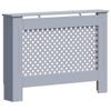 vidaXL Radiator Cover, Radiator Guard for Home Office, Heater Cover for Living Room Decorative, Heating Cabinet Protective Cover, Anthracite MDF view 1