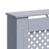 vidaXL Radiator Cover, Radiator Guard for Home Office, Heater Cover for Living Room Decorative, Heating Cabinet Protective Cover, Anthracite MDF view 4