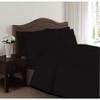 BedDecor 500 Thread Count 6 Piece Bed Sheet Set 100% Egyptian Cotton with 19 Inch Extra Deep Pocket Premium Super Soft Hotel Quality Bedding(Black,Queen) view 2
