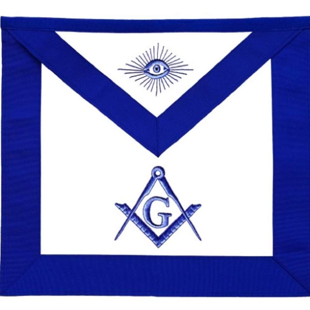 Masonic Master Mason Blue Lodge Apron (Lambskin)