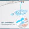 2 Pack King Waterproof Mattress Protector Deep Pocket Mattress Cover, Soft Breathable Mattress Pad, Fitted Noiseless Waterproof Bed Cover Stretch to 25" view 3