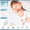 2 Pack Queen Waterproof Mattress Protector Deep Pocket Mattress Cover, Soft Breathable Mattress Pad, Fitted Noiseless Waterproof Bed Cover Stretch to 25" view 4
