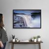 Dettifoss, Jokulsargljufur National Black Float Frame Canvas Art, Waterfall Artwork view 2