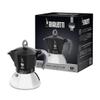 Bialetti - Moka Induction, Moka Pot, Suitable for all Types of Hobs, 2 Cups Espresso (2.8 Oz), 90 milliliters,Black view 1