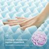 LUCID 3 Inch Gel Memory Foam Mattress Topper, California King size  5 Zones  Cooling Gel Infusion  CertiPur Certified Foam view 2