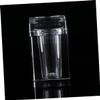 Cabilock Toothpick Holder Lid Crystal Storage Box Cotton Swab Dispenser for Kitchen view 4
