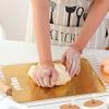 Baikai Kitchen Cutting Board, Stainless Steel Gold Durable Chopping Board, Butcher Block Board with Easy Grip Handle for Meat, Fruit, Vegatable, Cheese (14 x 10 inch) view 3