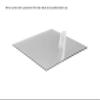 10 Pack Acrylic Mirror Sheet 11" x 11" Lightweight Reflective Frameless with Square Corners for Elegant DIY Wedding Table Centerpieces and Decorative Wall Mosaics by Marketing Holders view 2