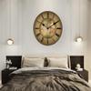 1596 World Map Wall Clock | Ultra Quiet Quartz Mechanism | Hand Made in USA Beautiful Crisp Lasting Color | Comes in 8 Sizes | 15 Inch view 3