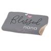 Personalized Blessed 50x60 Sherpa Blanket, Gift for Mom, Birthday Gift for Grandma, Custom Throw Blanket view 1