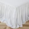 C&F Home Ruffled King Bedspread White King White view 3