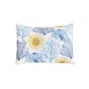 C&F Home Monterey Mist 2 Piece White Blue and Gold Coral Pattern Twin Quilt Set Quilt and Sham Bedding Set Twin 2 Piece Set White view 2