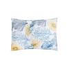 C&F Home Monterey Mist 2 Piece White Blue and Gold Coral Pattern Twin Quilt Set Quilt and Sham Bedding Set Twin 2 Piece Set White view 3