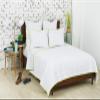 carol & frank Spencer Queen Quilt White Blanket Cotton Machine Washable Soft Cozy for Couch Sofa Or Bed Full/Queen White view 1