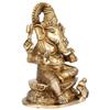 Brass Ganesha Bhagwan Statue in Blessing Posture Ganesh Idol Ganpati Murti for Home Entrance Decor Diwali Festival Gift Success Good Luck view 2