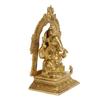Brass Metal Ganesh Bhagwan Idol Sitting Posture Ganesha Statue Ganpati Murti for Home Entrance Dcor Diwali Marriage Gift Vastu Decoration view 2