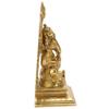 Brass Metal Ganesh Bhagwan Idol Sitting Posture Ganesha Statue Ganpati Murti for Home Entrance Dcor Diwali Marriage Gift Vastu Decoration view 4