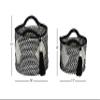 Deco 79 Storage Basket, S/2 11", 9" H, Black view 3