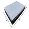 Magic Sleeper Mattress Euro Top Outer Shell King 76 x 80 (Fits Sleep Number 3000, 5000, 6000, C3, C4, P5, P6 Beds) (9" Height) view 2