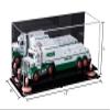 Better Display Cases Versatile Clear Acrylic Trucks, Trains and Rockets Display Case - Large Rectangle Box with Mirror Case, Pink Risers and Black Base 17" x 6" x 7" (A019/V46) view 2