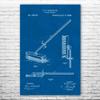 Push Broom Poster Print, Broom Closet Art, Grounds Keeper, Custodian Gifts, Laundry Room Art, School Janitor Blueprint (18 inch x 24 inch) view 1