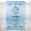 Mechanical Pocket Watch Poster Print, Watch Blueprint, Watchmaker Gift, Jewelry Store Art, Clockwork Art, Watch Wall Art Blue Steel (24 inch x 36 inch) view 1
