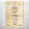 Mechanical Pocket Watch Poster Print, Watch Blueprint, Watchmaker Gift, Jewelry Store Art, Clockwork Art, Watch Wall Art Vintage Paper (24 inch x 36 inch) view 1