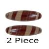 craftslook Narmada Shiva Lingam Stone - 2 Piece Set | 3" inch Narmadeshwar Banalinga Shivling Idol for Puja Worship | Hindu God Shiva Linga Sculpture - Adiyogi Shiv Ling Murti Statue view 2