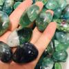 MOKA 200g Polished Natural Rainbow Fluorite Quartz Crystal Gemstone Tumbled for Sale view 2