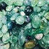 MOKA 200g Polished Natural Rainbow Fluorite Quartz Crystal Gemstone Tumbled for Sale view 3