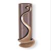 legendURN Crypt Front or Wall vase Bronze in Several Colours | Bronze Wall Grave Vase for Memorial Monuments view 1