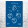 Watch Repeating Mechanism Poster Print, Watchmaker Gift, Jewelry Store Art, Watch Blueprint, Clock Shop Art, Retro Watch Blueprint (12 inch x 16 inch) view 1