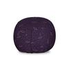 Ambesonne Galaxy Storage Toy Bag Chair, Zodiac Constellations Along Planets Saturn Cosmic Space Libra Taurus Astronomy, Stuffed Animal Organizer Washable Bag, Large Size, Plum Pink view 1