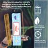 Nag Champa Authentic Satya Sai Baba Incense Sticks | Organic Hand-Dipped Incense | Natural Herbs & Aromatic Ingredients | Burn Time 30 Minutes Spiritual Gifts, Which Craft Supplies view 4